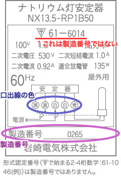 Pcb 岩崎 電気 PCB未使用の蛍光灯安定器を形式から簡単に判断する方法はありますか
