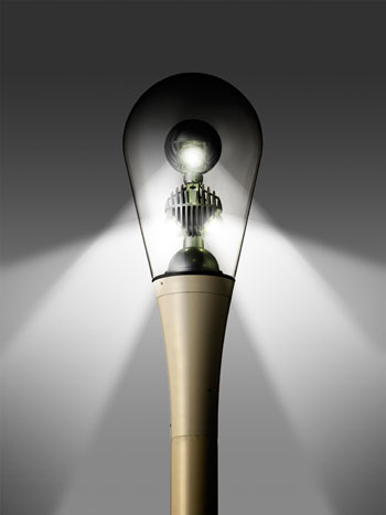 LED街路灯「LEDioc AREA PUSSE」