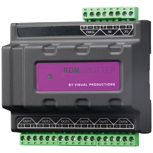 RDMSPLITTER_TERMINAL - DMXスプリッタ 小形タイプ|照明器具 RDMSPLITTER_TERMINAL - DMXスプリッタ 小形タイプ|照明器具