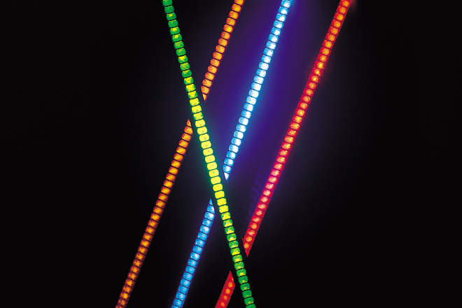 4色のカラーLED(イメージ)