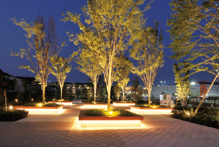 樹脂充填LEDユニット「レディオック レクト」 | 建築外構・景観演出用