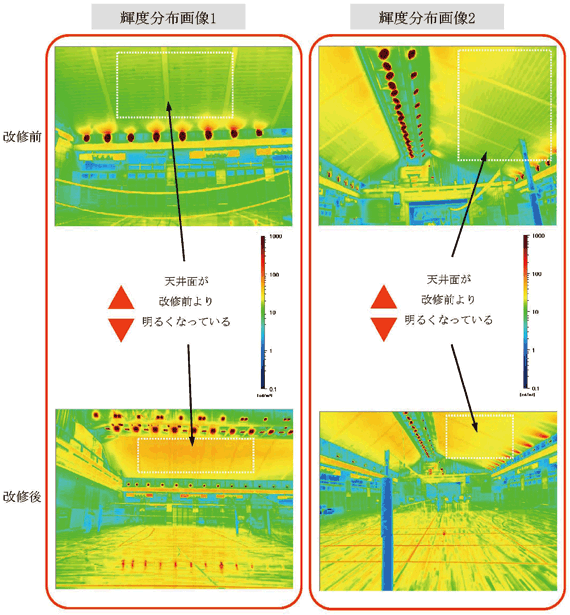 図6 輝度分布評価